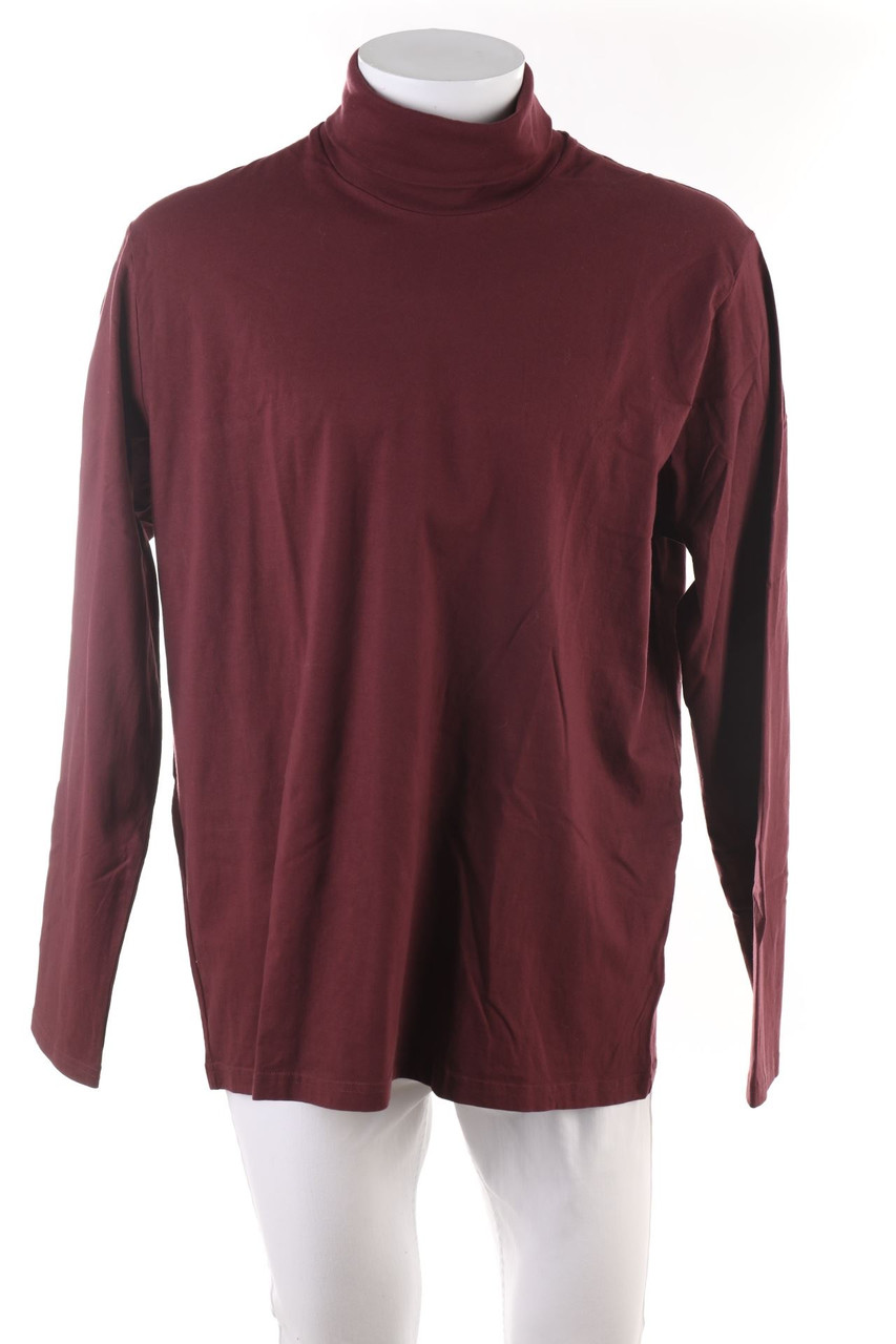 LIVERGY - Longsleeve-Shirt mit Rollkragen - XL