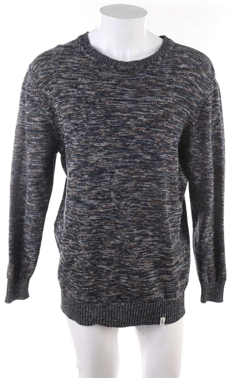 COLOURS & SONS - Baumwoll-Strick-Pullover - XL