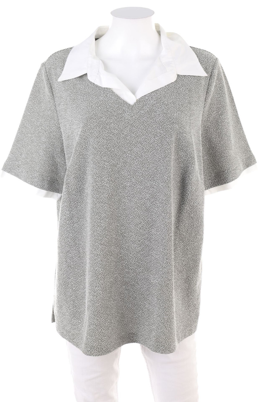 Ohne Label - Polo-Pullover - 50