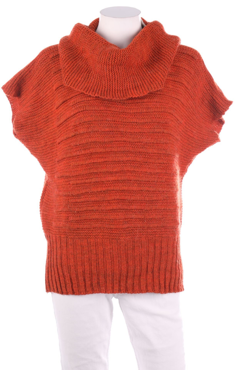 Ohne Label - Strick-Pullover mit Rollkragen - D 42