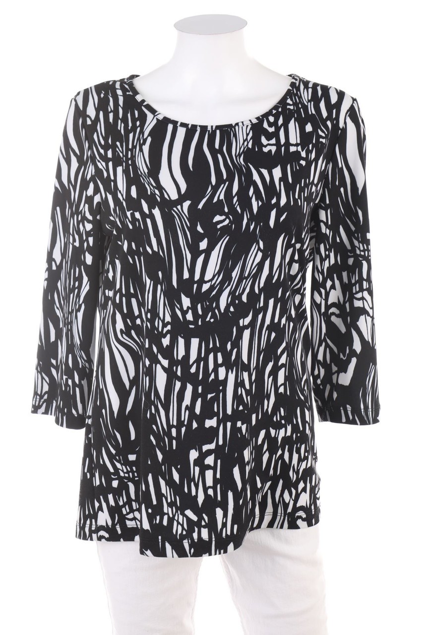 Judith Williams - Longsleeve-Shirt mit Muster - M