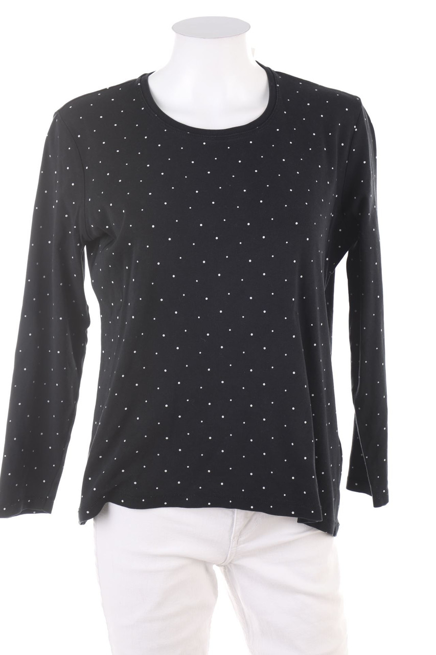 BEXLEYS - Longsleeve-Shirt mit Pünktchen - M