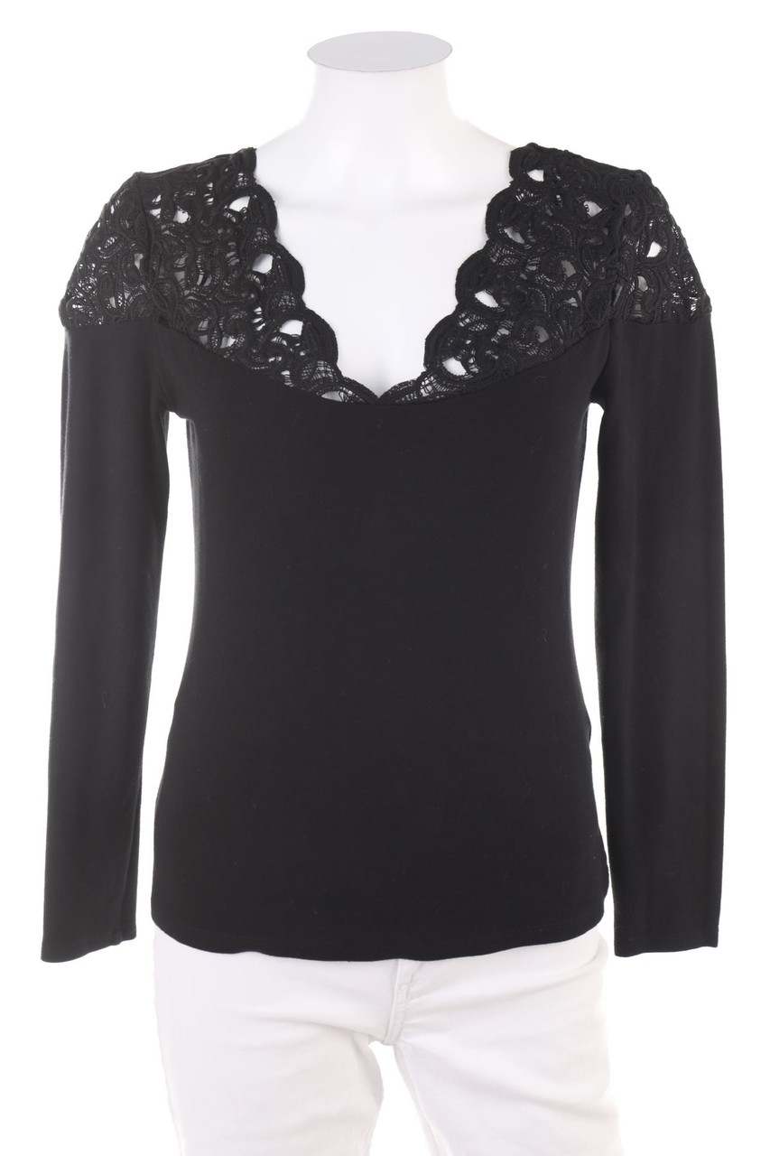 orsay - Longsleeve-Shirt mit Spitze - S