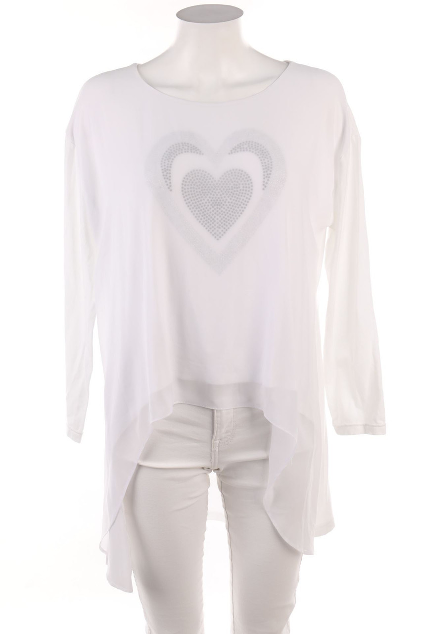 Ohne Label - Longsleeve-Shirt im Layer Look - D 44