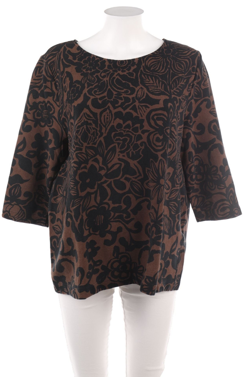 ZAÍDA - Shirt mit Blumen-Print - XL