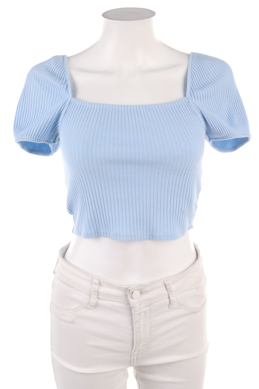 H&M - Cropped-Shirt - S