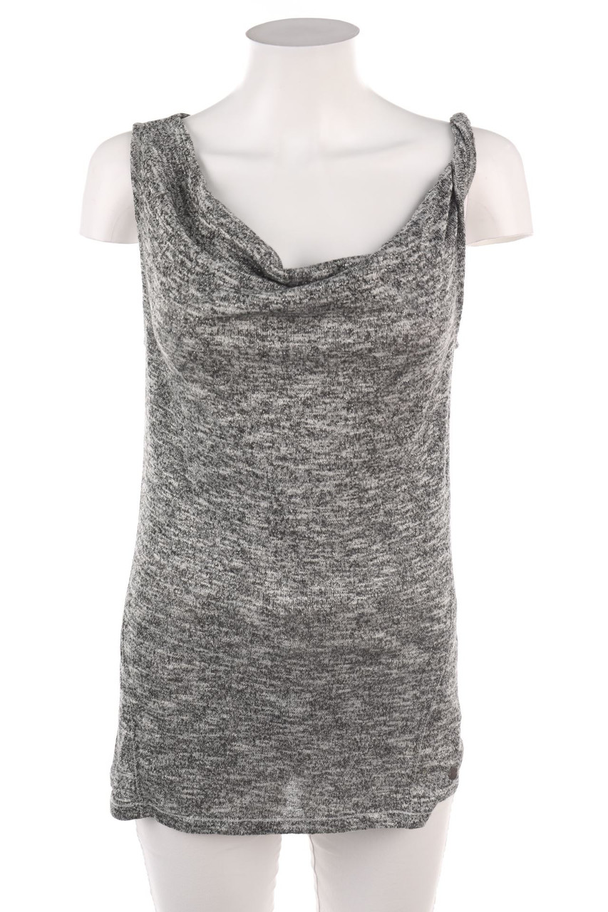 ESPRIT - Top mit Wasserfall-Ausschnitt - S