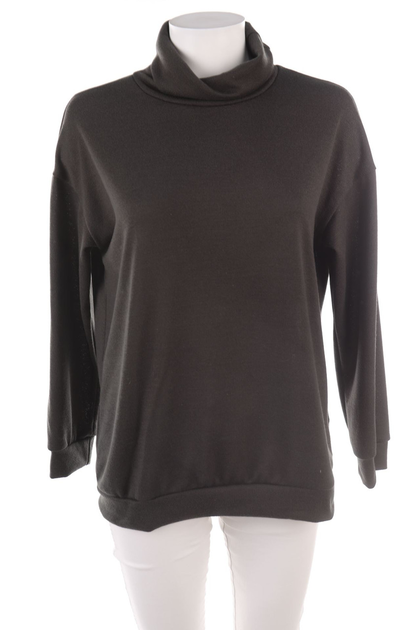 Ohne Label - Longsleeve-Shirt mit Rollkragen - S