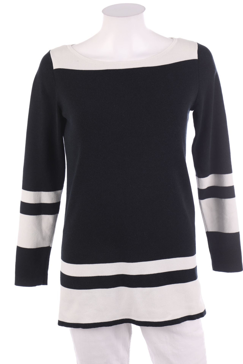 ESPRIT - Strick-Pullover mit Streifen - XS