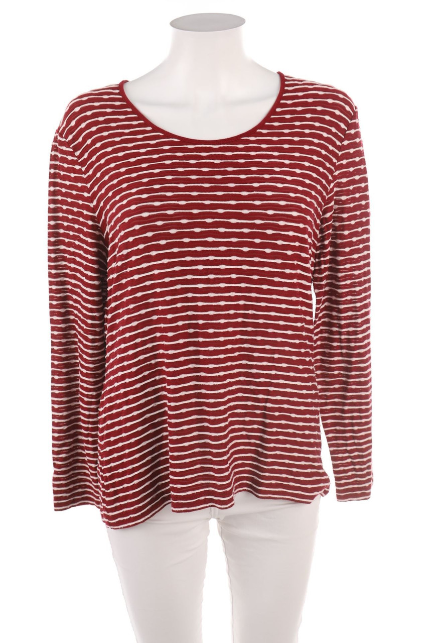 GERRY WEBER - Longsleeve-Shirt mit Streifen - XL