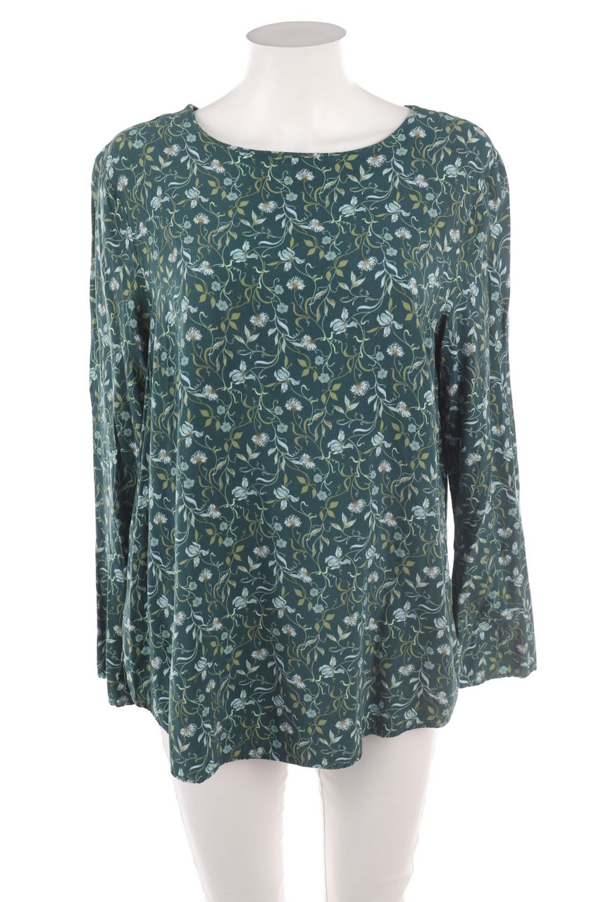 sheego - Bluse mit Blumen-Print - D 44