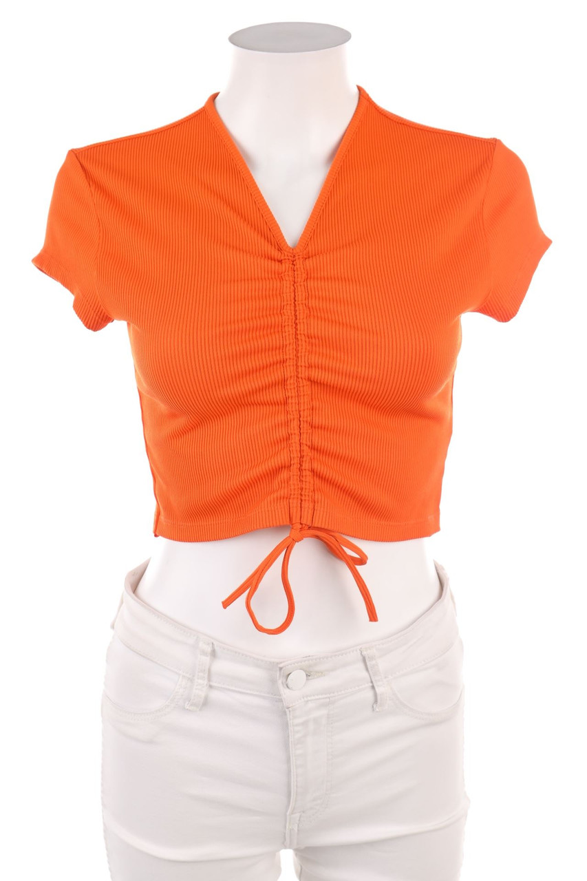 H&M - Cropped-Shirt - S
