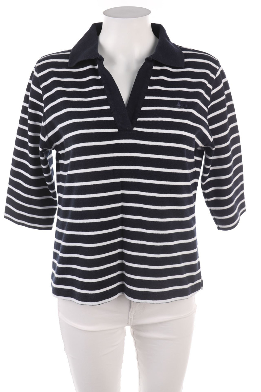 SECONDHAND - Polo-Shirt mit 3/4-Ärmel mit Streifen - S