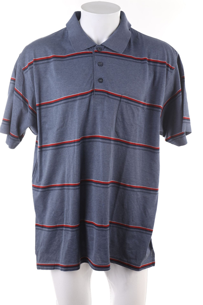 GIORGIO - Poloshirt mit Streifen aus Baumwolle - XL