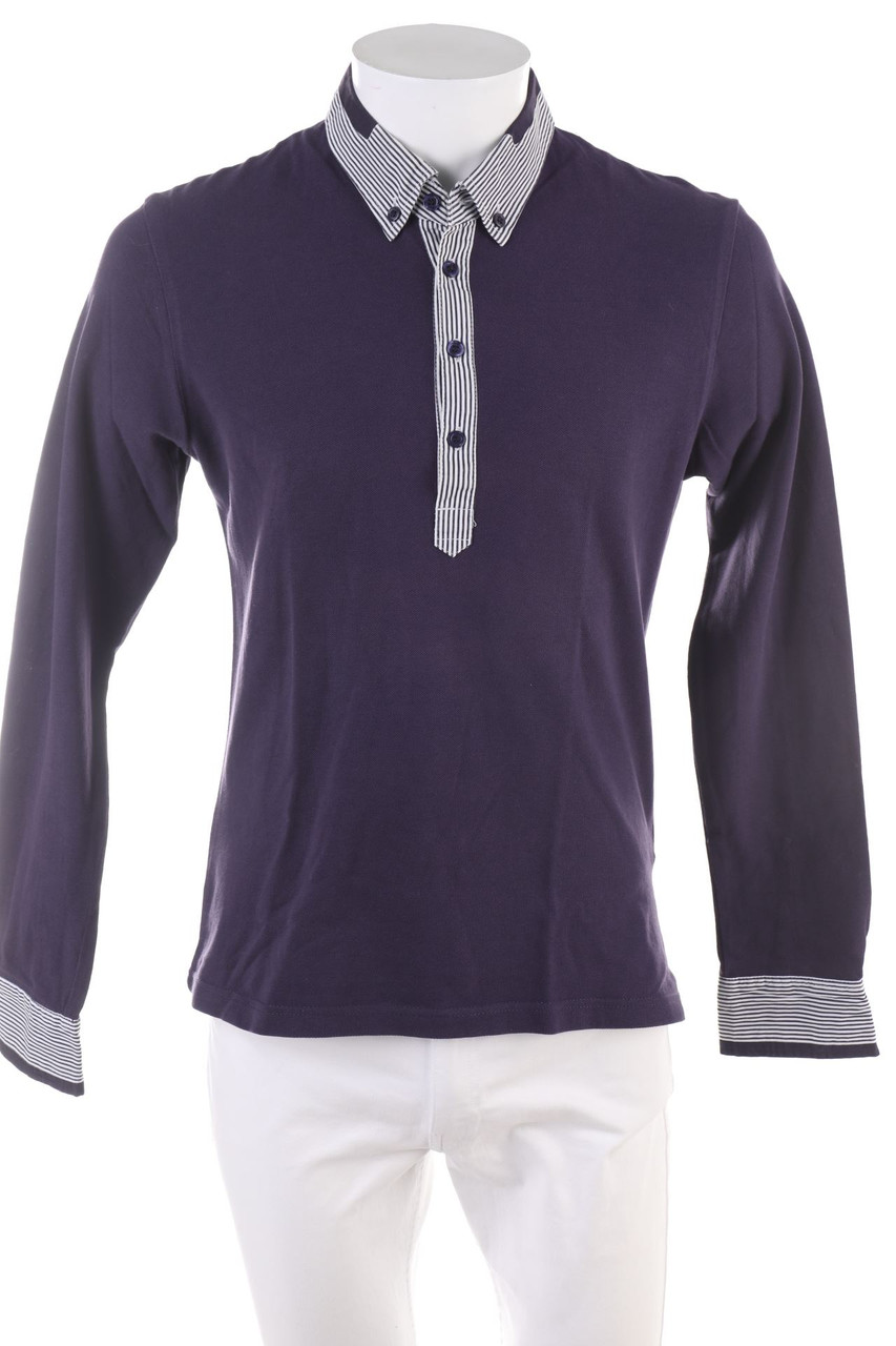 SECONDHAND - Longsleeve-Poloshirt aus Baumwolle - M