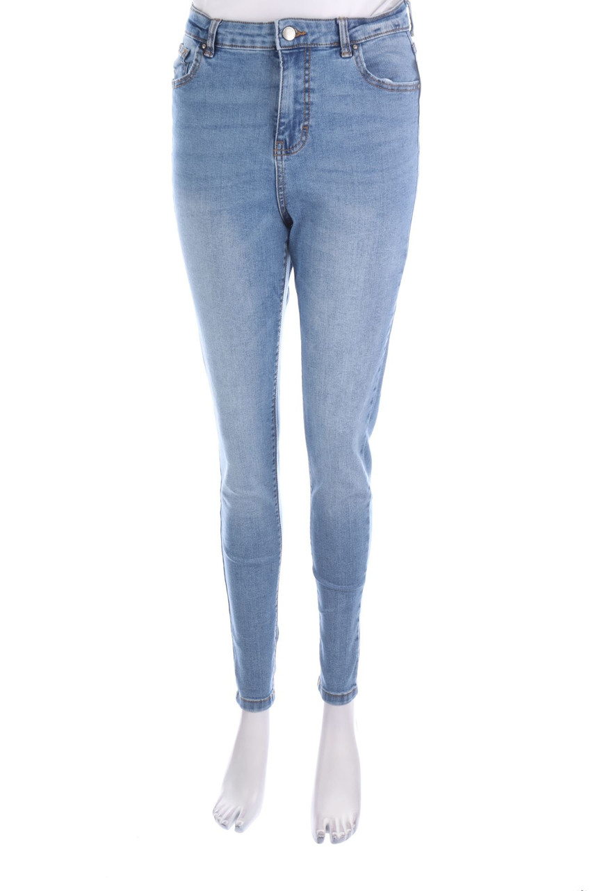 Denim & Co. - Used Look Skinny-Jeans - XL