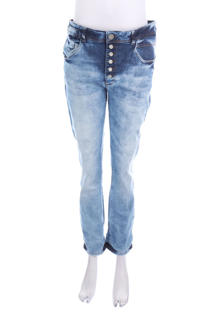 Street One - Used Look Skinny-Jeans - M