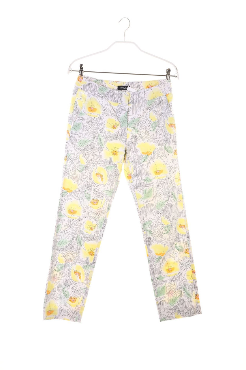 MAX&Co. - Hose mit Blumen-Print - D 34-36