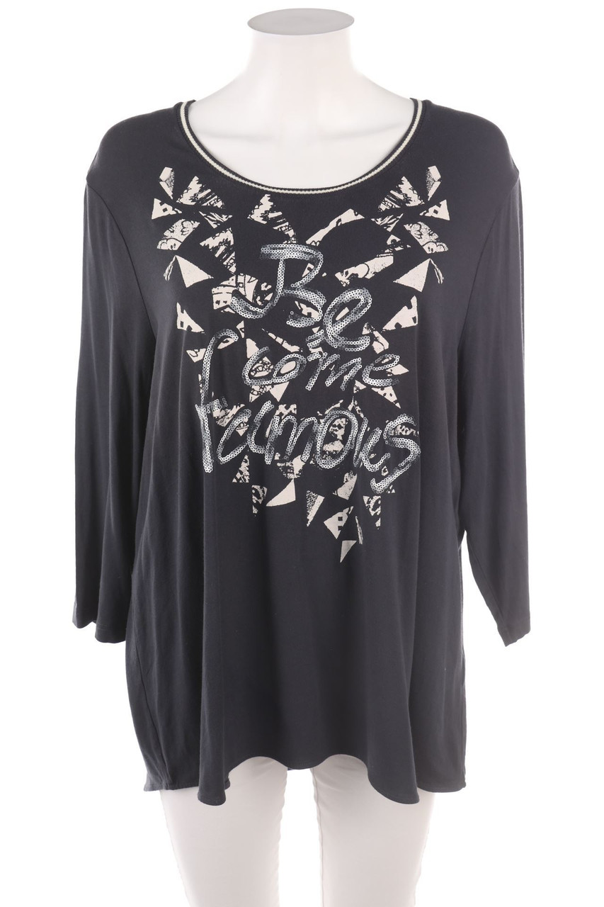 GERRY WEBER - Shirt mit Pailletten - D 50