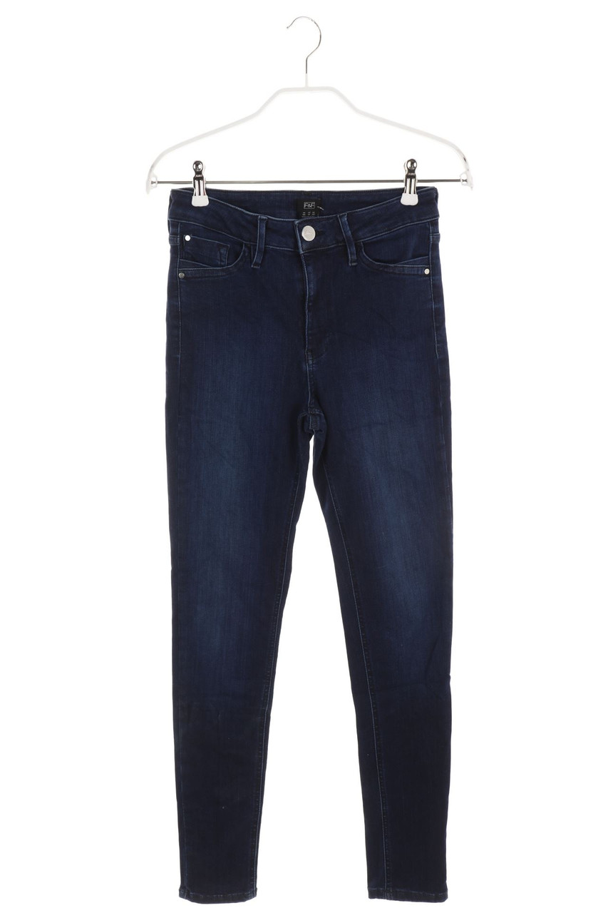F&F - Dark Denim Skinny-Jeans - M