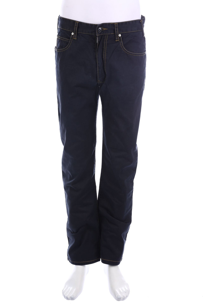 AJ ARMANI JEANS - Dark Denim Straight Cut Jeans - M