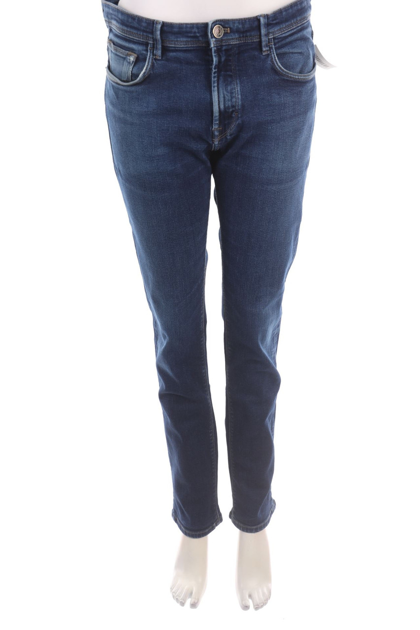 Massimo Dutti - Dark Denim Skinny-Jeans - XL