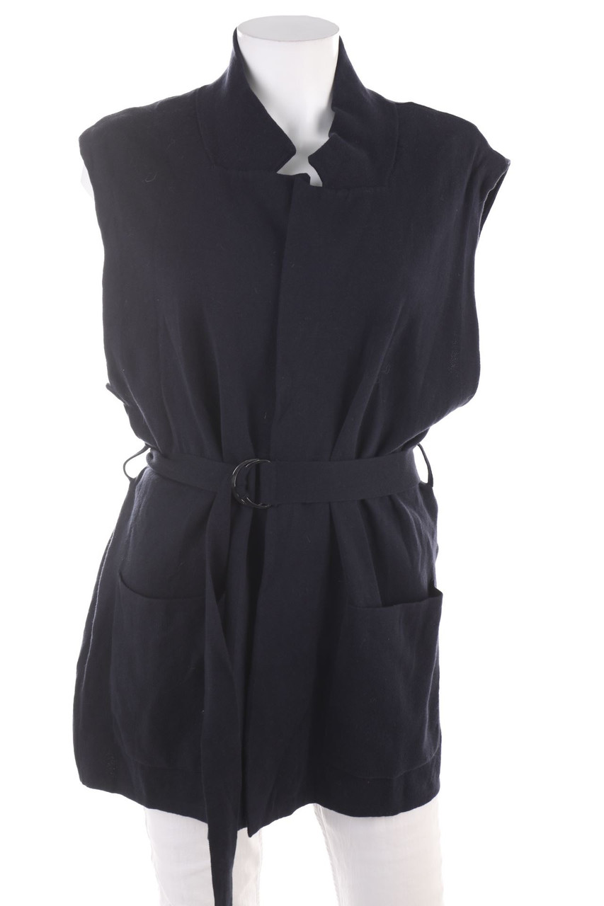 ESPRIT - Strickweste mit Gürtel - M