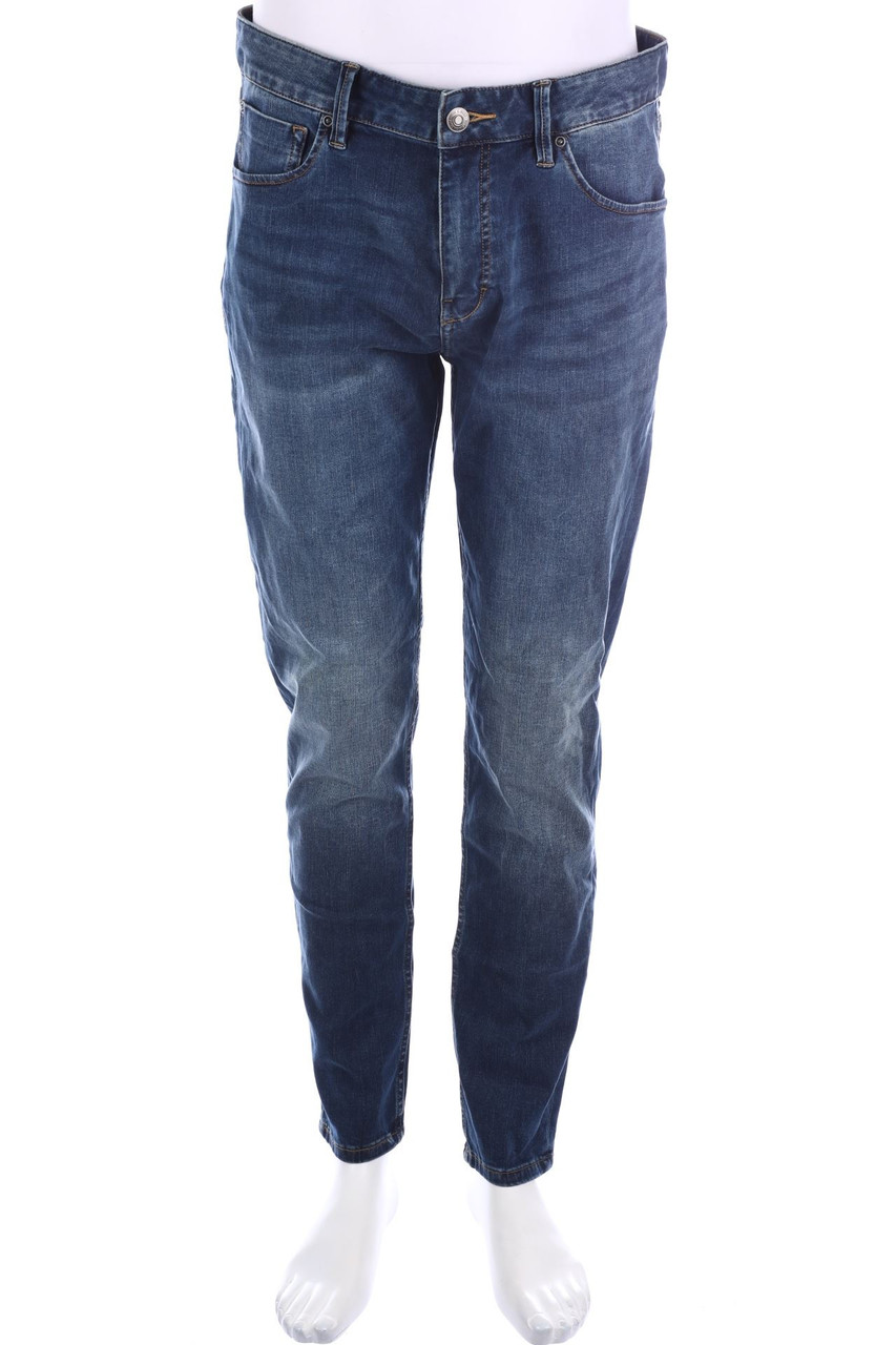 JACK & JONES - Used Look Slim-Jeans - L