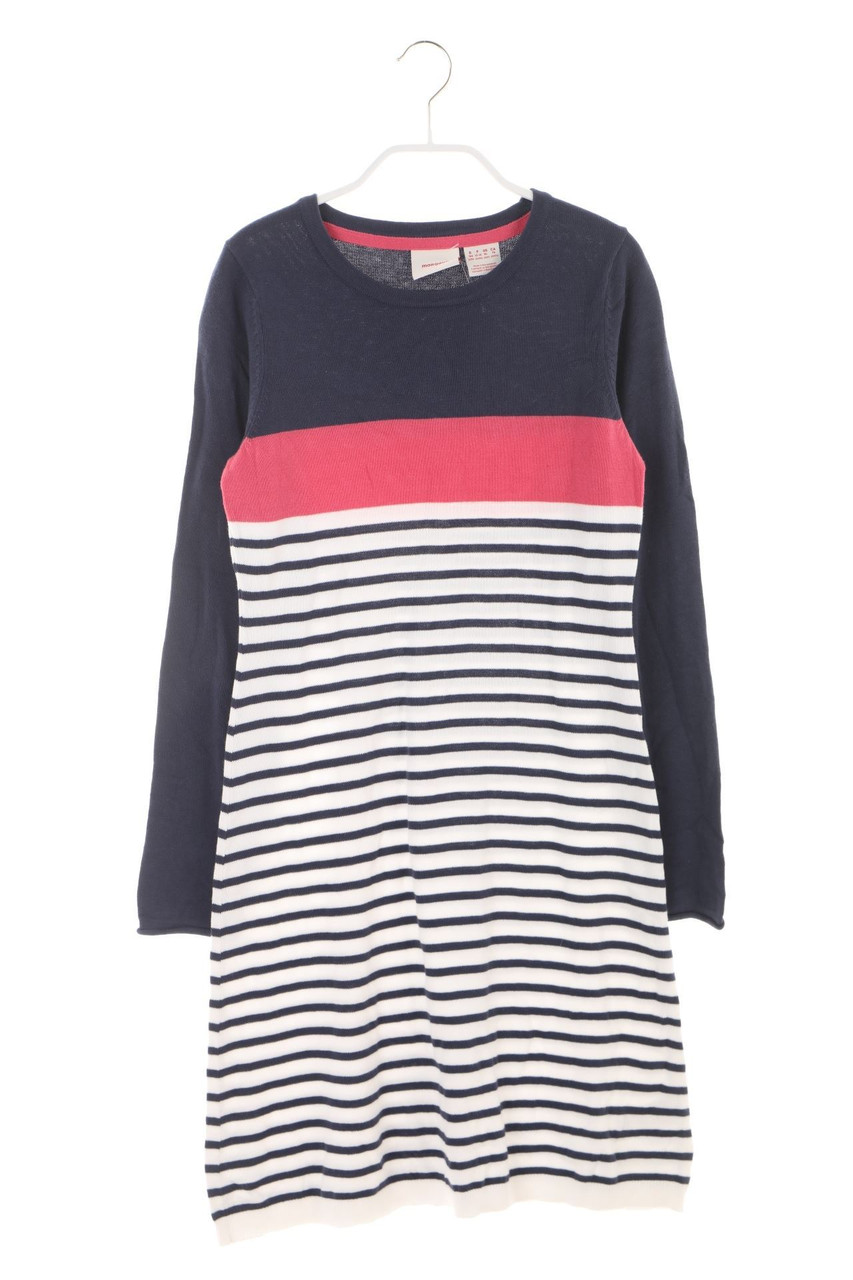 manguun - Strick-Kleid mit Streifen - 164