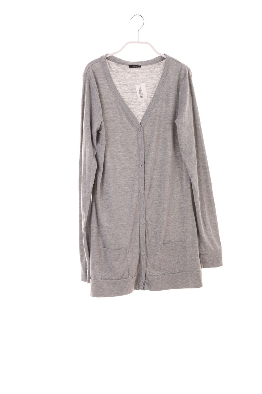 Ohne Label - Long-Jersey-Strickjacke - 170