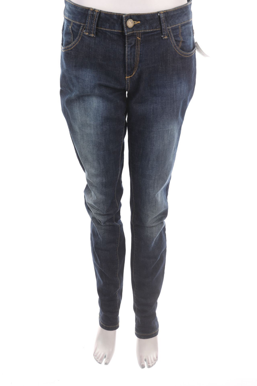 promod - Slim Jeans im Used Look - D 46