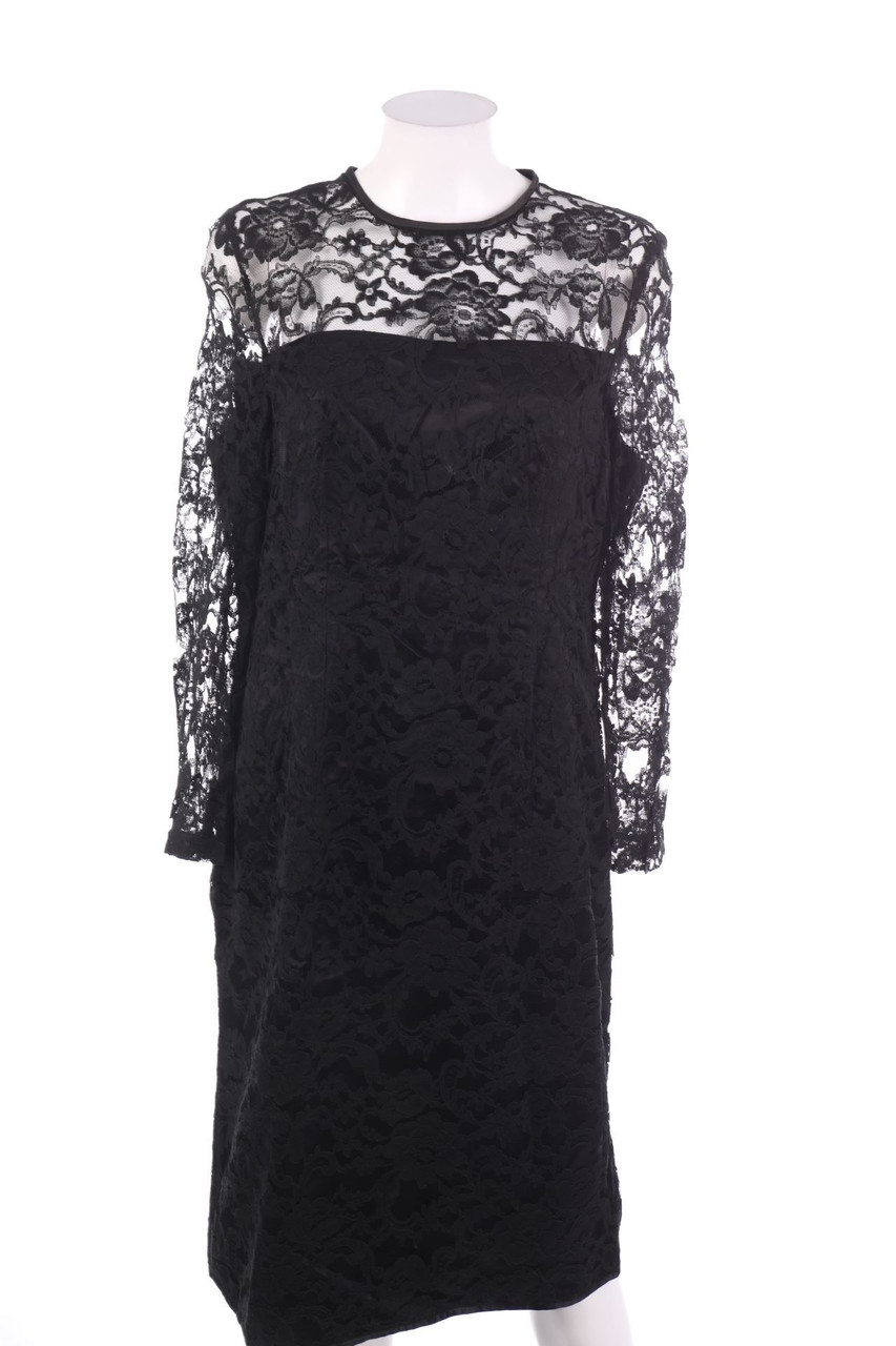 Ohne Label - Abendkleid aus Spitze - D 44