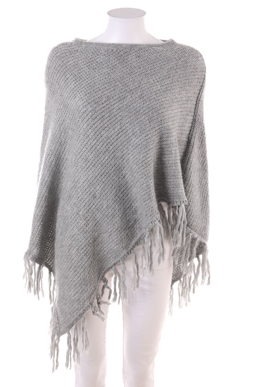 SECONDHAND - Strick-Poncho - ONE SIZE