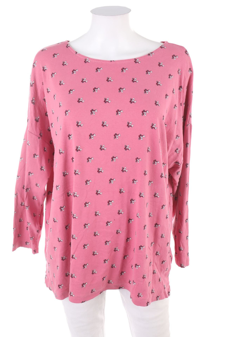 BEXLEYS - Longsleeve-Shirt mit Muster - 2XL