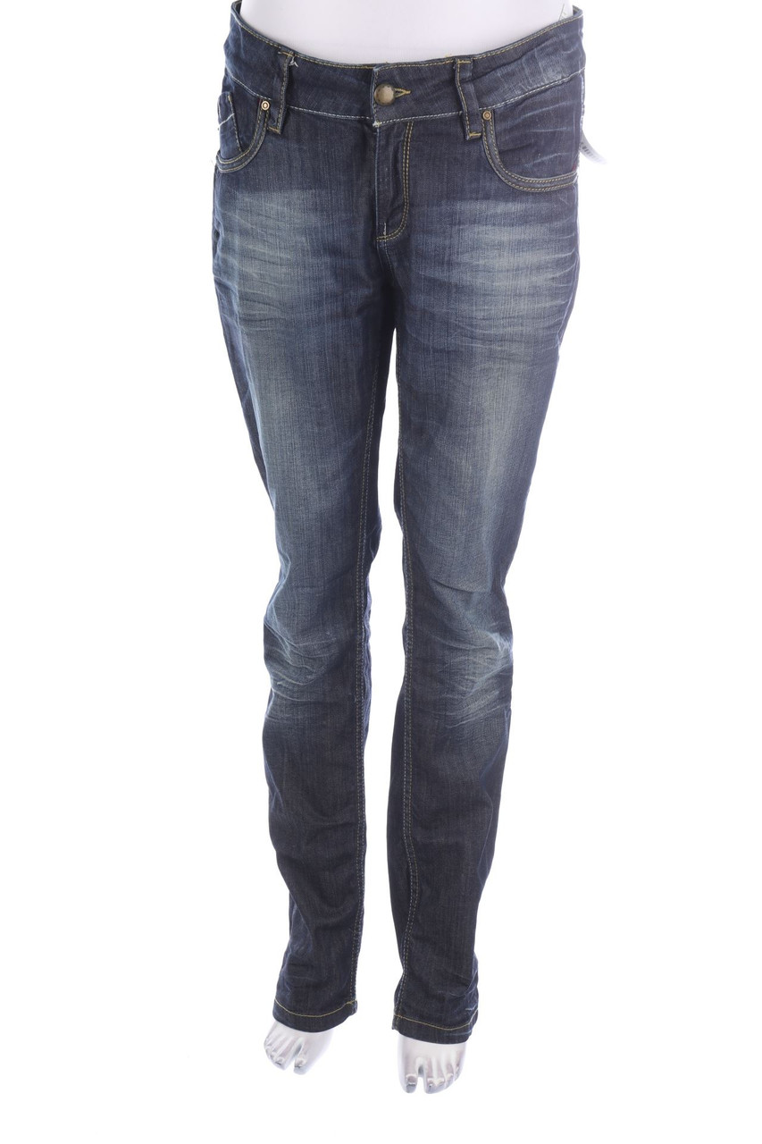 QS by s.Oliver - Used Look Straight Cut Jeans - XL