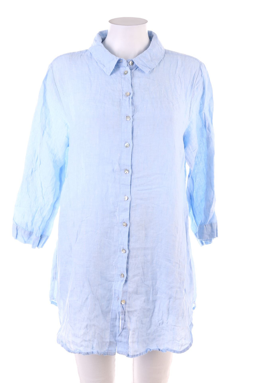 CLARINA - Leinenbluse - 2XL