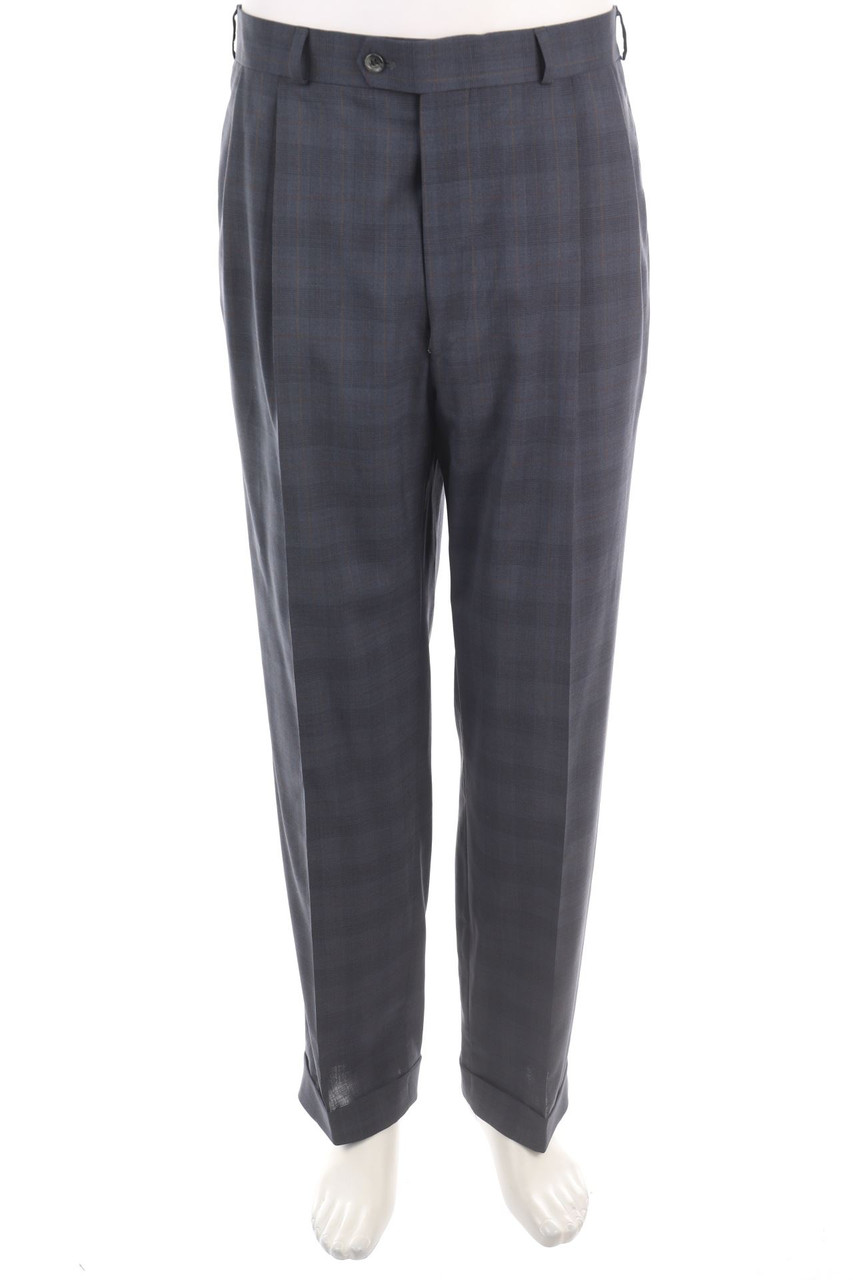 VINTAGE - Bundfalten-Hose - 3XL