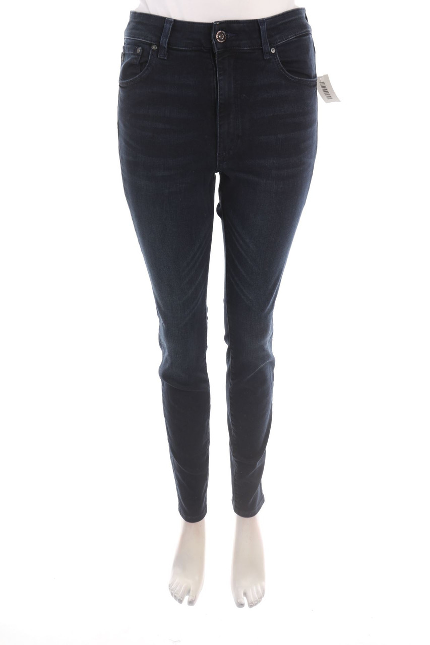 H&M - Dark Denim Skinny-Jeans - L