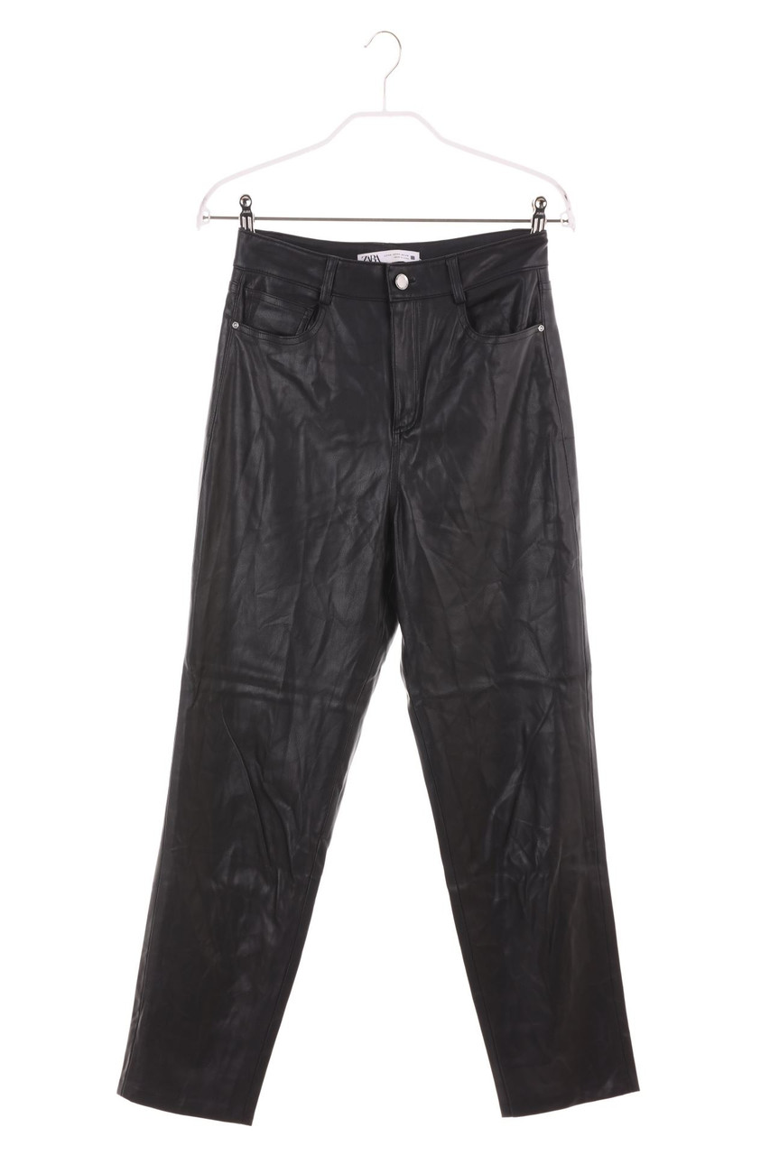 ZARA - Kunstleder-Hose - XS