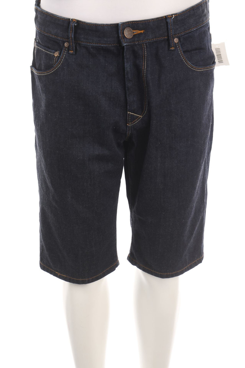 TOM TAILOR - Dark Denim Jeans-Shorts - L
