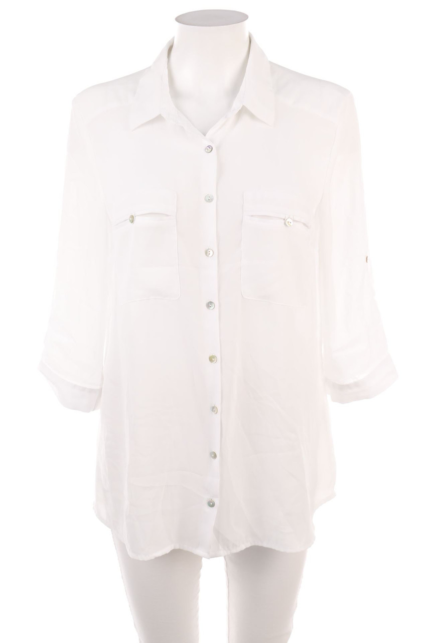 H&M - Hemd-Bluse mit 3/4-Ärmel - XL