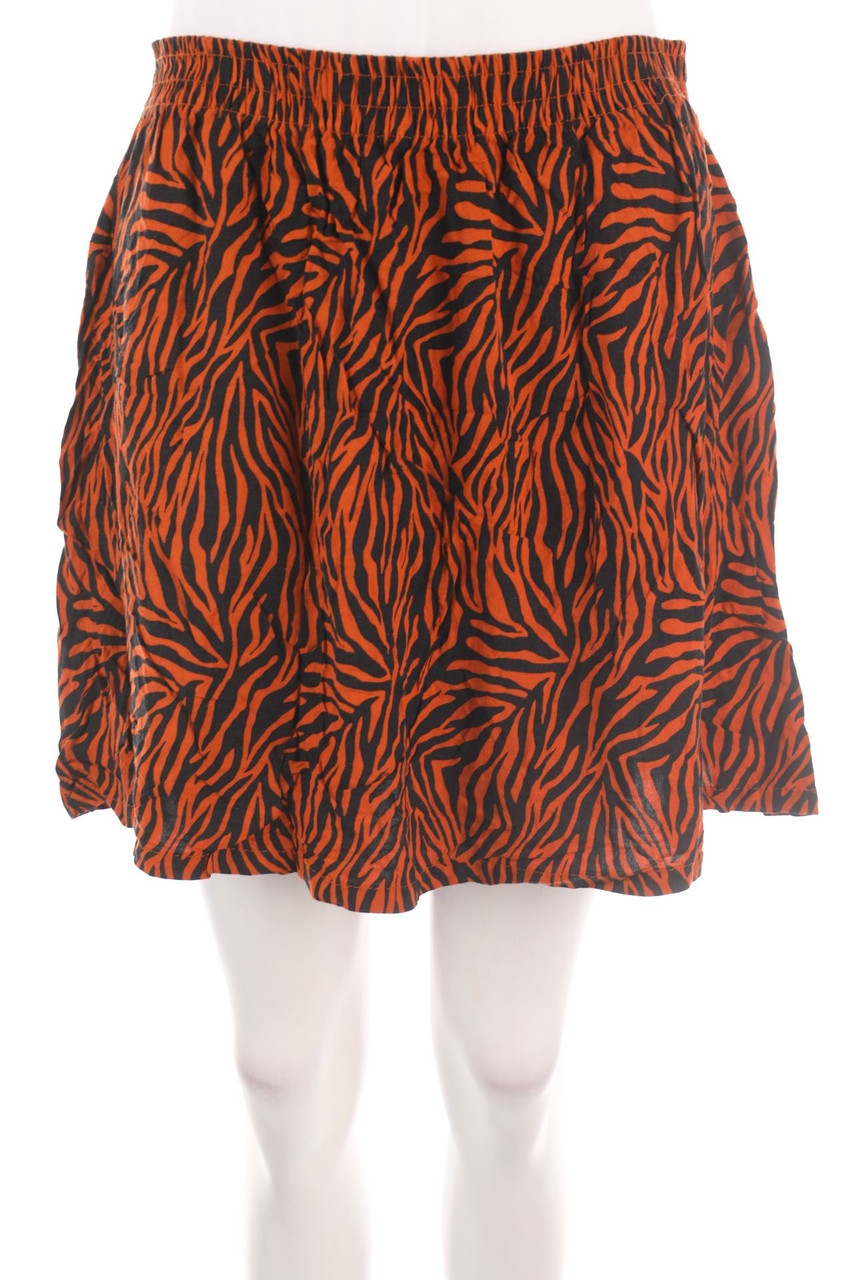 Janina - Rock mit Animal-Print aus Viskose - M