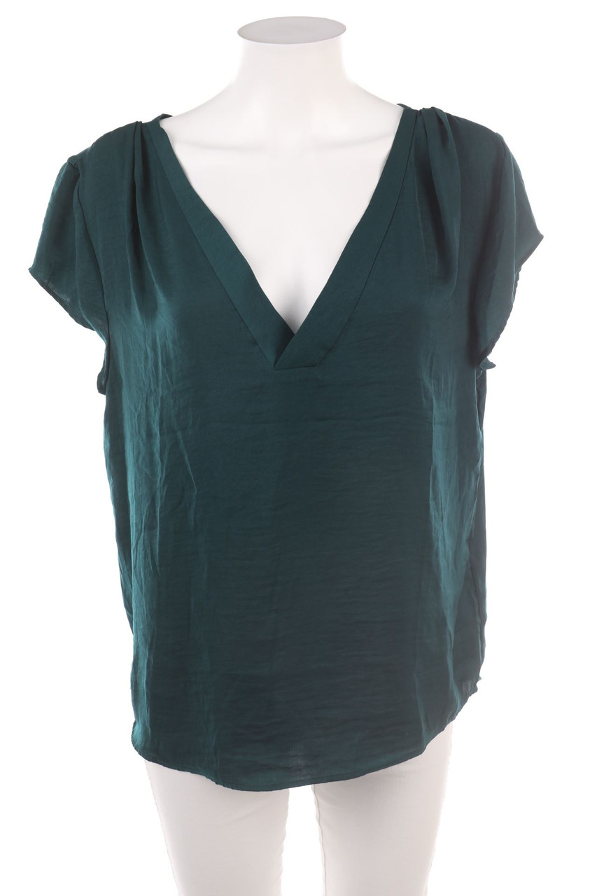 H&M - Kurzarm-Bluse - XL