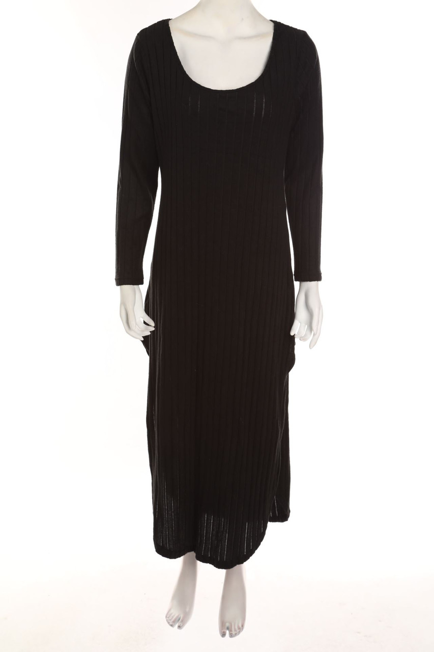 Ohne Label - Maxi-Kleid mit Schlitz - D 46