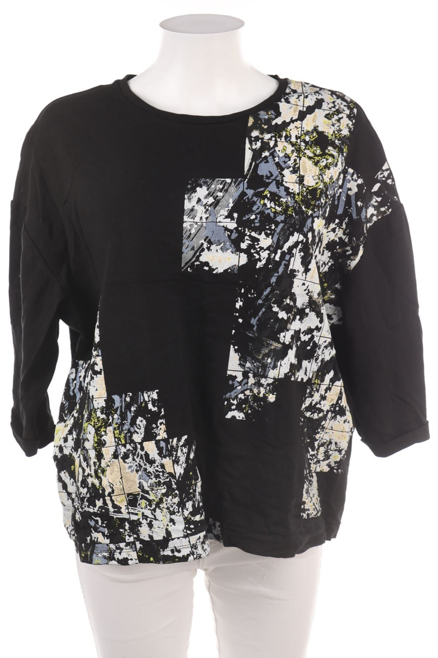 Ohne Label - 3/4-Arm-Shirt mit Print - D 50