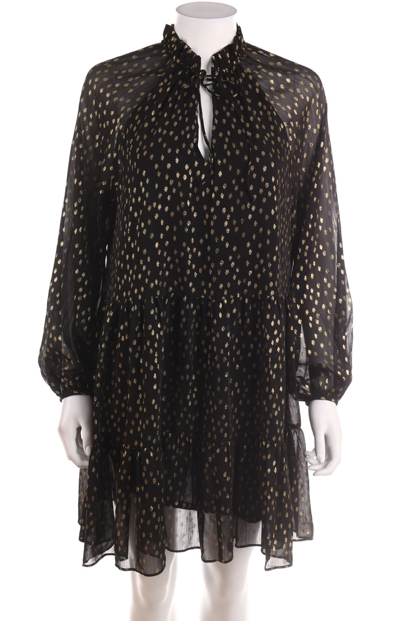 Ohne Label - Kleid mit Glitzer - XL