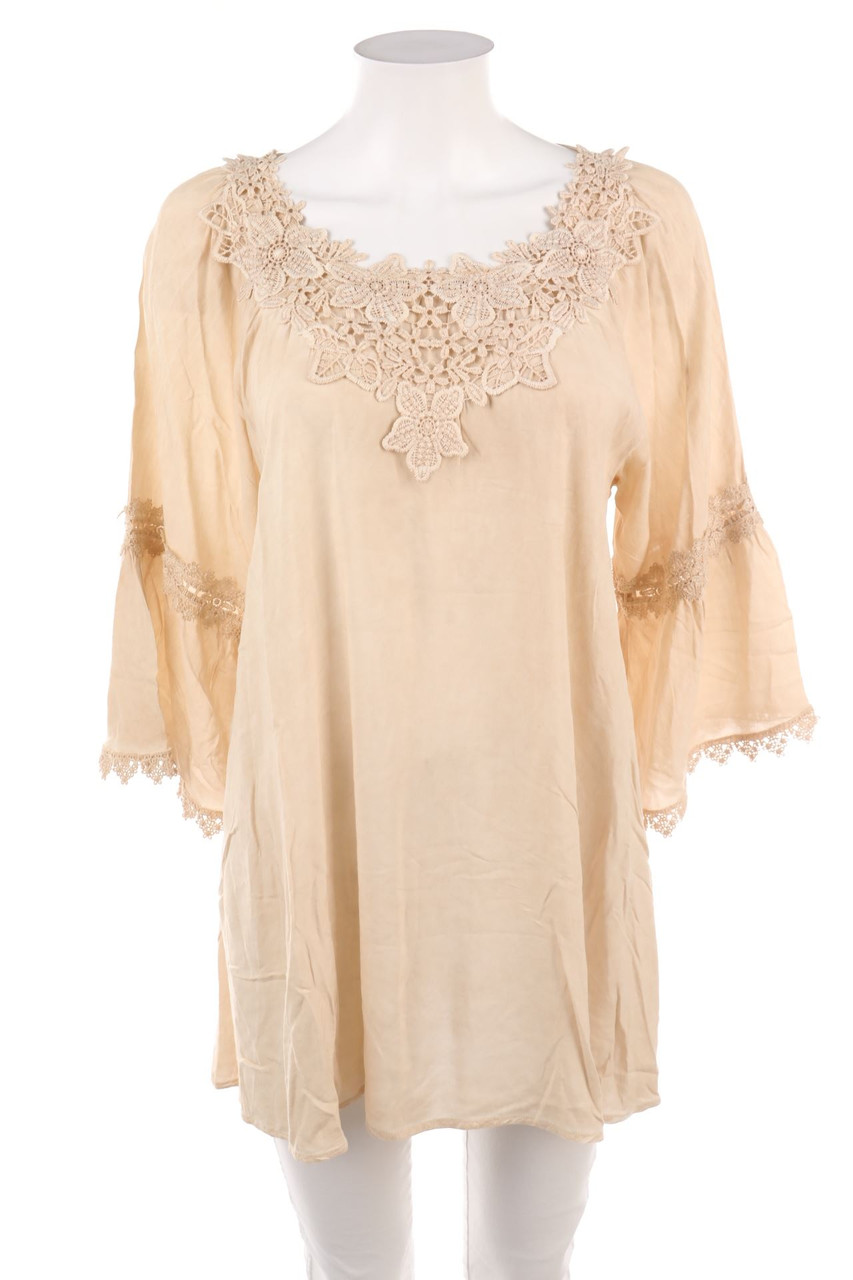 Pfeffinger - Kurzarm-Bluse - S