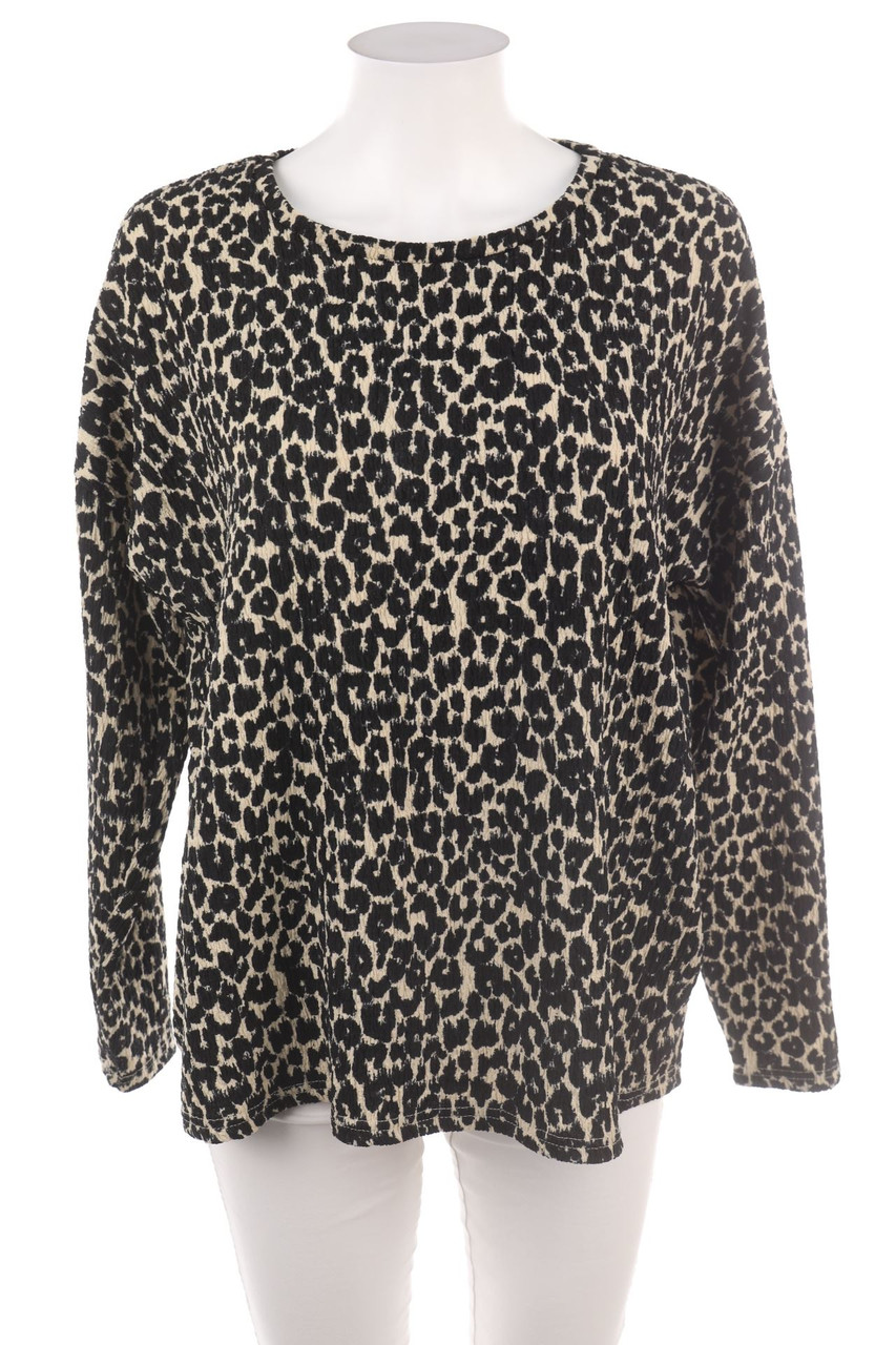 ever me - Longsleeve-Shirt mit Animal-Print - L