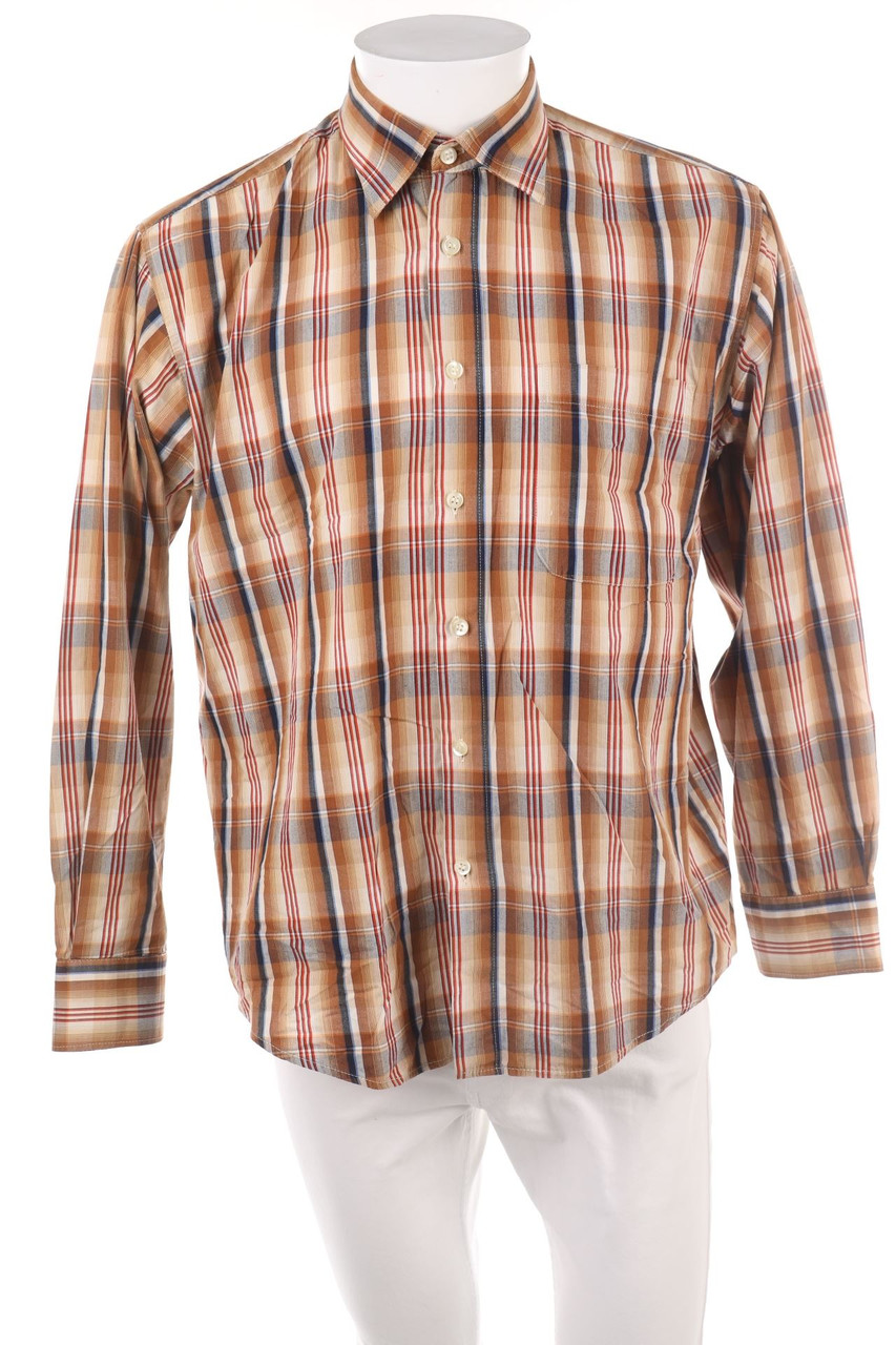 SECONDHAND - kariertes Hemd aus Baumwolle - L