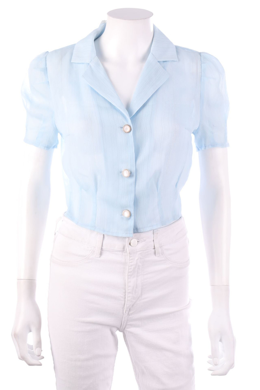 SHEIN - Kurzarm-Bluse - S